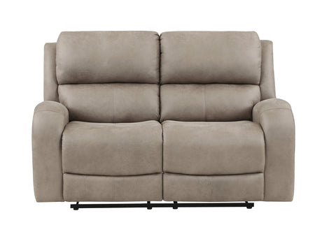 Pagosa Brown Double Reclining Loveseat - Ornate Home