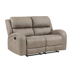 Pagosa Brown Double Reclining Loveseat - Ornate Home