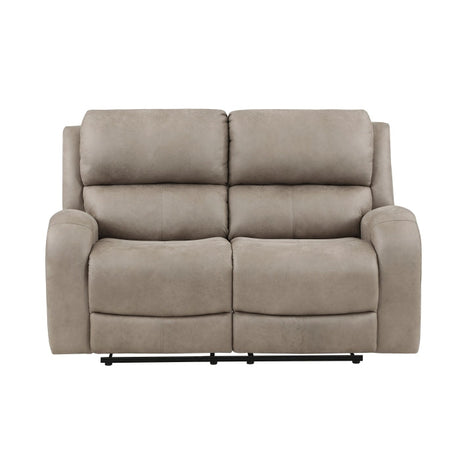 Pagosa Brown Double Reclining Loveseat - Ornate Home