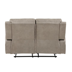 Pagosa Brown Double Reclining Loveseat - Ornate Home