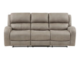 Pagosa Brown Double Reclining Sofa - Ornate Home
