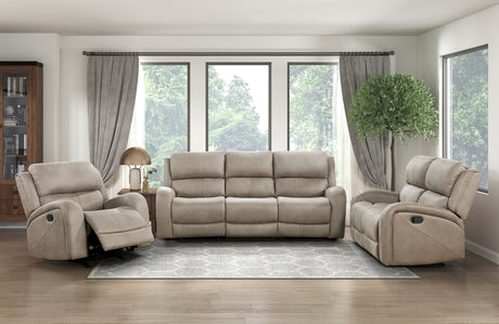 Pagosa Brown Double Reclining Sofa - Ornate Home