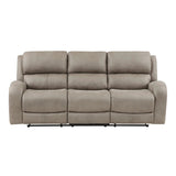 Pagosa Brown Double Reclining Sofa - Ornate Home