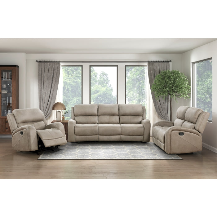 Pagosa Brown Double Reclining Sofa - Ornate Home