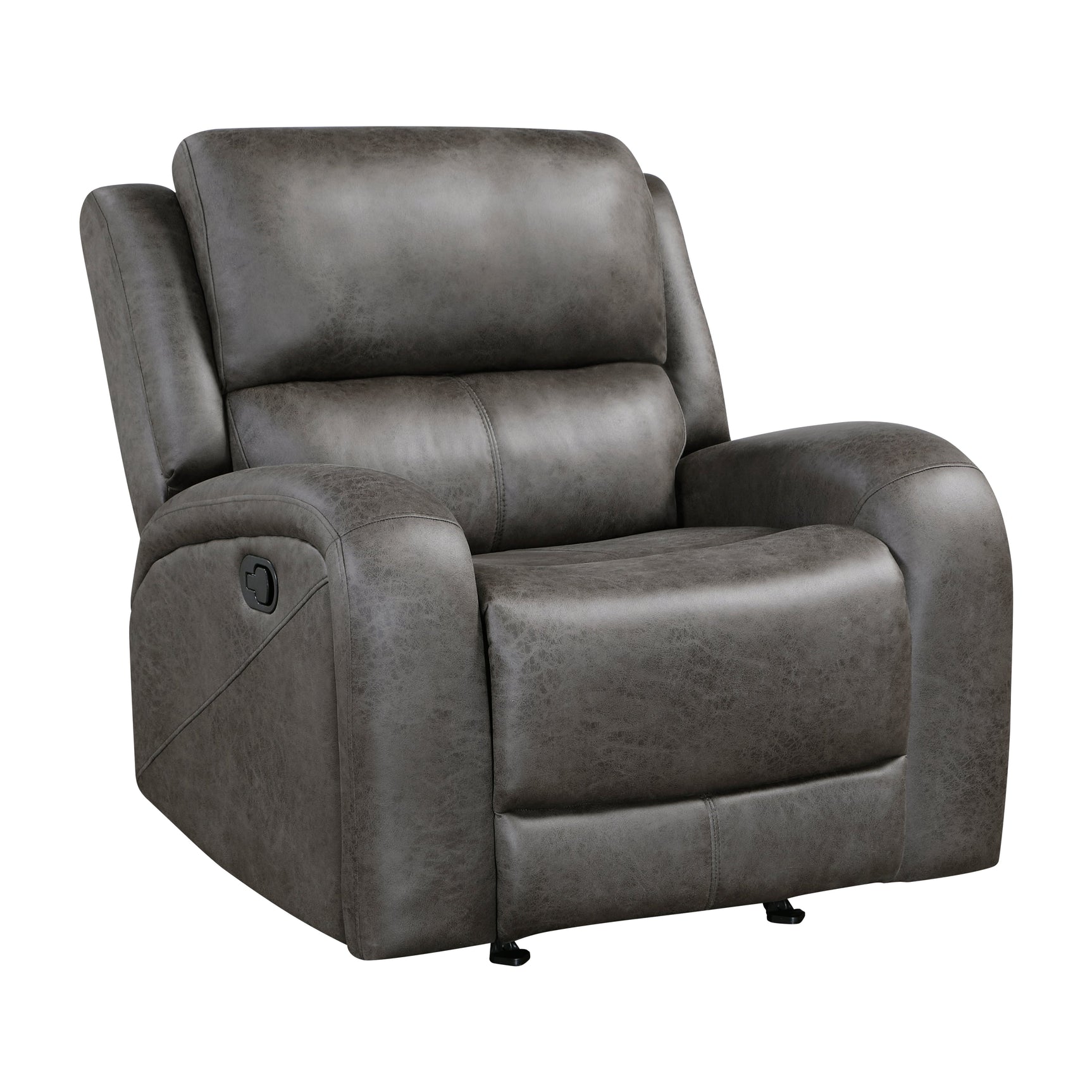 Pagosa Dark Gray Rocker Reclining Chair - Ornate Home