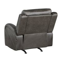 Pagosa Dark Gray Rocker Reclining Chair - Ornate Home