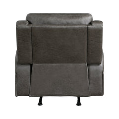Pagosa Dark Gray Rocker Reclining Chair - Ornate Home