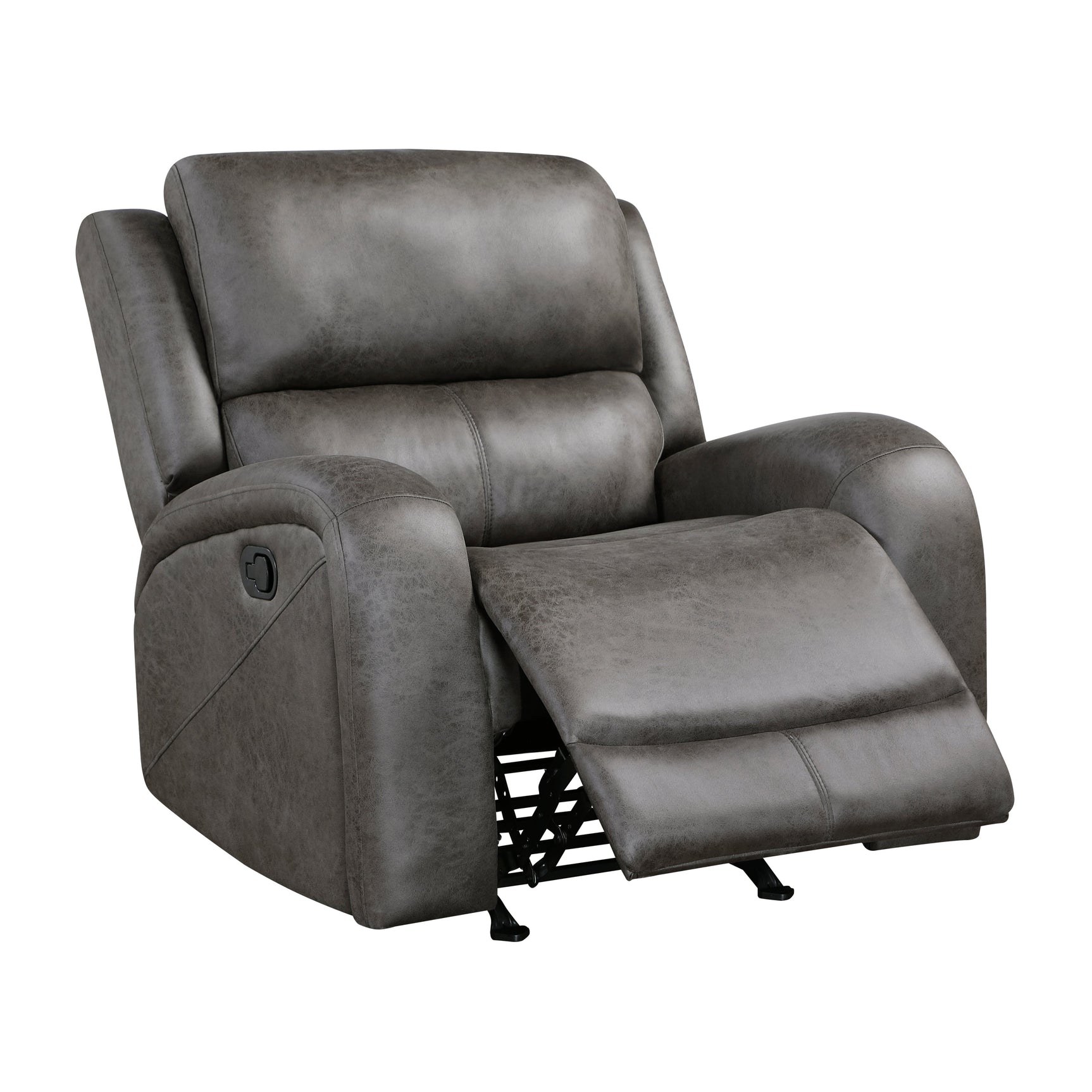 Pagosa Dark Gray Rocker Reclining Chair - Ornate Home