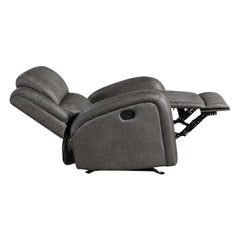 Pagosa Dark Gray Rocker Reclining Chair - Ornate Home
