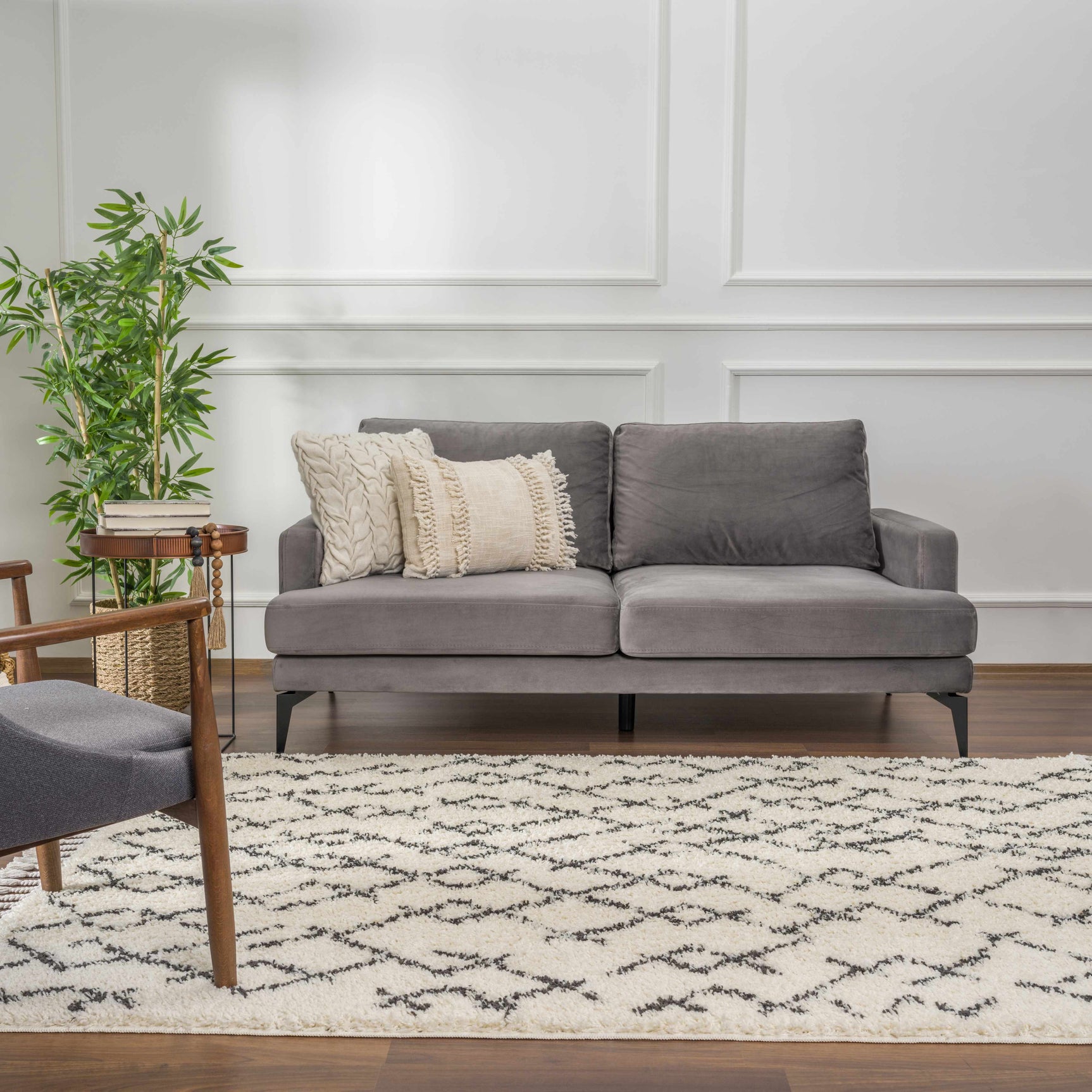 Pahala Moroccan Shag Area Rug - Clearance - Ornate Home