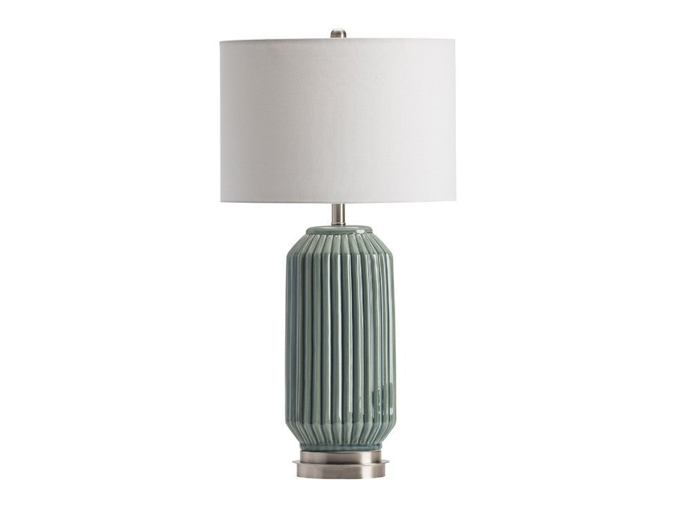 Paige Blue Table Lamp - Ornate Home