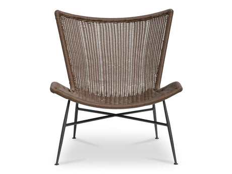 Paige Brown Outdoor Accent Chair - Ornate Home