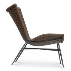 Paige Brown Outdoor Accent Chair - Ornate Home
