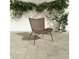 Paige Brown Outdoor Accent Chair - Ornate Home