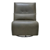 Paige Brown Swivel Power Recliner - Ornate Home
