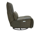 Paige Brown Swivel Power Recliner - Ornate Home