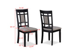 Paige Light Gray 6-Piece Dining Set - Ornate Home