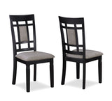 Paige Light Gray 6-Piece Dining Set - Ornate Home