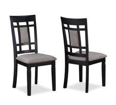 Paige Light Gray 6-Piece Dining Set - Ornate Home