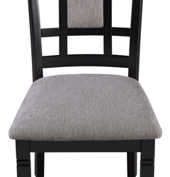 Paige Light Gray 6-Piece Dining Set - Ornate Home