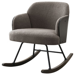 Paige Taupe Rocking Chair - Ornate Home
