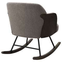 Paige Taupe Rocking Chair - Ornate Home