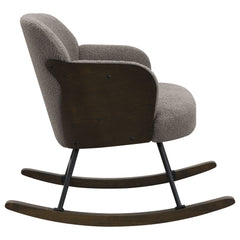Paige Taupe Rocking Chair - Ornate Home