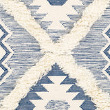 Painesdale Blue/White Wool Carpet - Clearance - Ornate Home