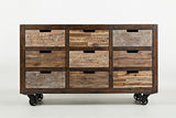 Painted Canyon Brown Accent Chest - Ornate Home