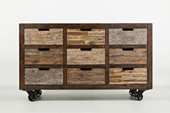 Painted Canyon Brown Accent Chest - Ornate Home