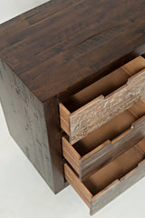 Painted Canyon Brown Accent Chest - Ornate Home