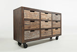 Painted Canyon Brown Accent Chest - Ornate Home