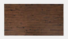 Painted Canyon Distressed Brown Box Cocktail Table - Ornate Home