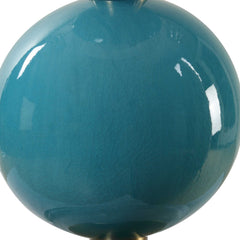 Palawan Blue Glaze Table Lamp - Ornate Home