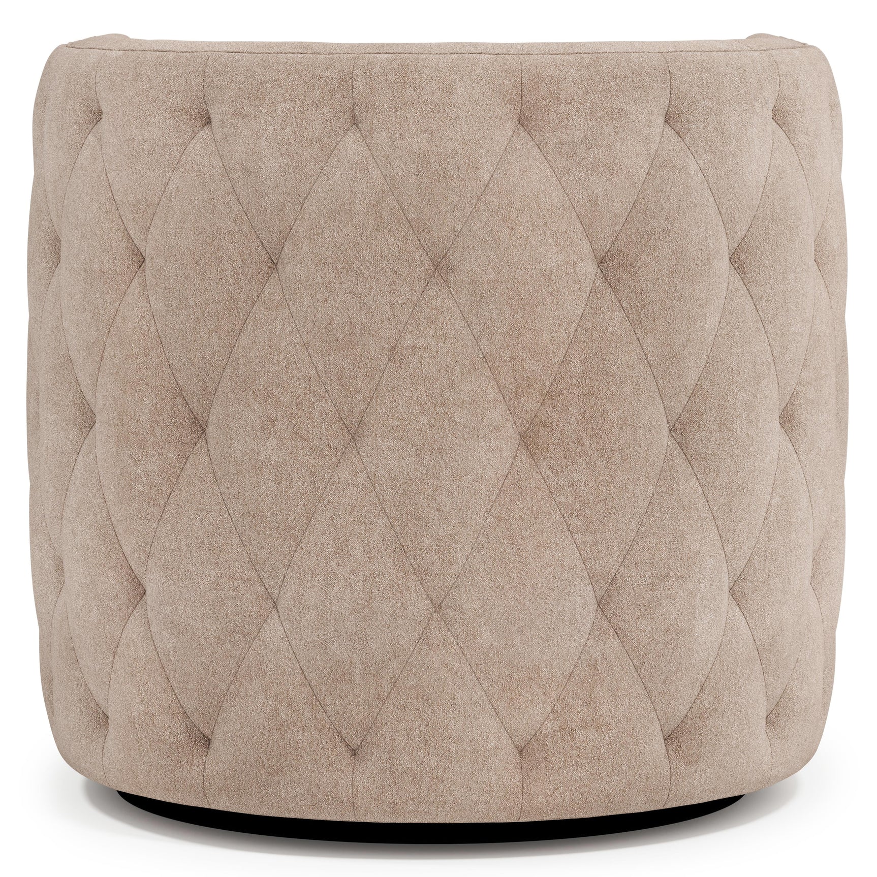 Palazzo Beige Fabric Swivel Chair - Ornate Home