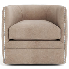 Palazzo Beige Swivel Chair - Ornate Home