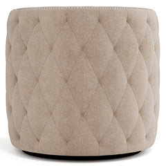 Palazzo Beige Swivel Chair - Ornate Home