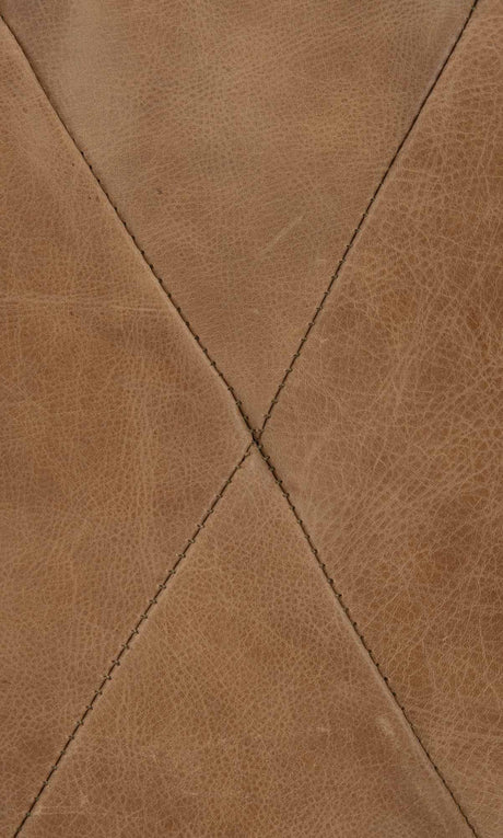 Palazzo Brown Leather Swivel Chair - Ornate Home