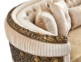 Palazzo Venezia Beige/Brown/Yellow Sofa / HD-9017 - Ornate Home