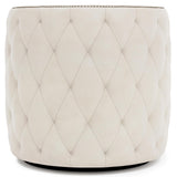 Palazzo White/Cream Swivel Chair - Ornate Home