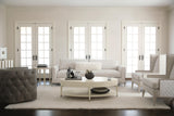 Palazzo White/Cream Swivel Chair - Ornate Home