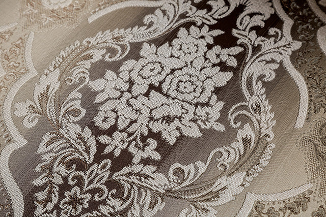 Palencia Dark Cherry/Beige Chair - Ornate Home