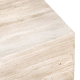 Palermo Beige/Brown Travertine Cocktail Table - Ornate Home