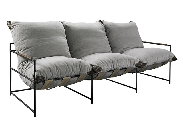 Palermo Gray Sofa - Ornate Home