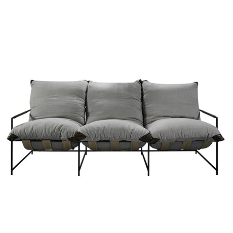 Palermo Gray Sofa - Ornate Home