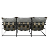 Palermo Gray Sofa - Ornate Home