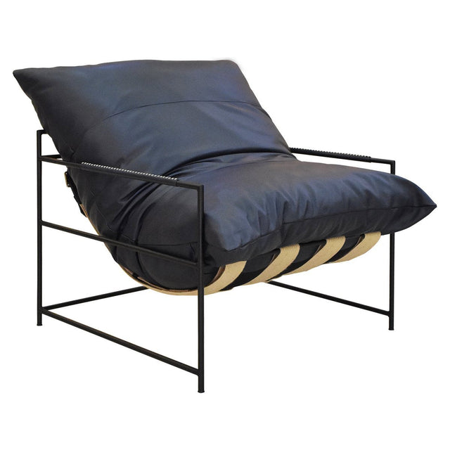 Palermo Indigo Accent Chair - Ornate Home