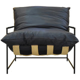 Palermo Indigo Accent Chair - Ornate Home