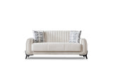 Palermo Cream 3-pieces (Sofa & Loveseat & Chair) Living Room Set