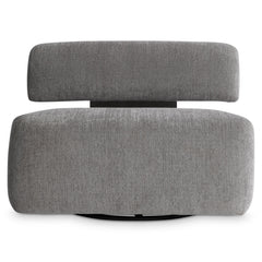 Paley Grey Fabric Swivel Chair - Ornate Home
